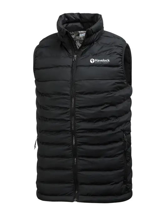 Columbia Black Powder Lite Vest w/Havelock Logo