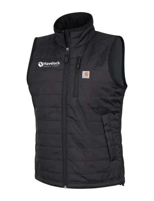 Carhartt Womens Black Gilliam Vest w/Havelock Logo