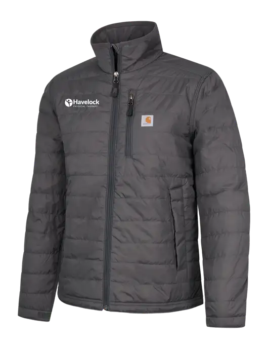 Carhartt Womens Dark Grey Gilliam Jacket w/Havelock Logo