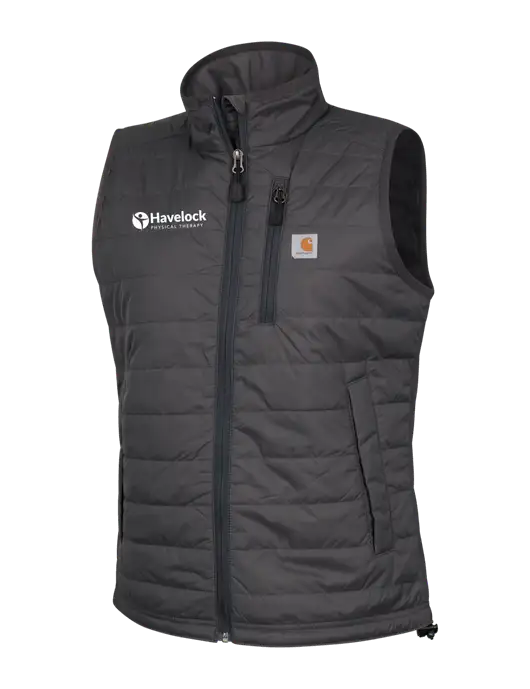 Carhartt Womens Dark Grey Gilliam Vest w/Havelock Logo