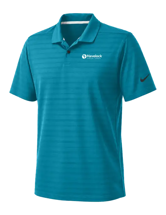 Nike Sapphire Blue Dri-FIT Vapor Jacquard Polo w/Havelock Logo