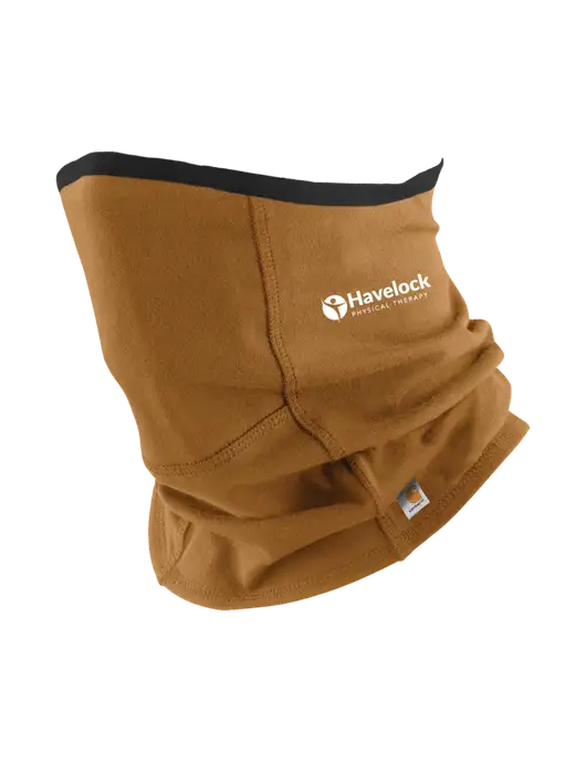 Carhartt Brown Cotton Blend Filter Pocket Gaiter w/Havelock Logo
