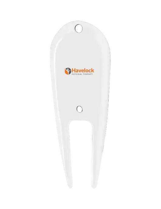 White Divot Tool w/Havelock Logo