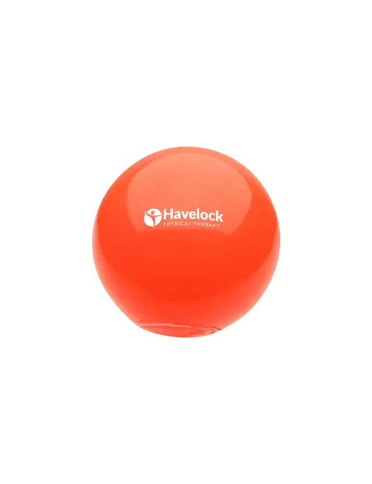 Light Up Red Bounce Ball w/Havelock Logo