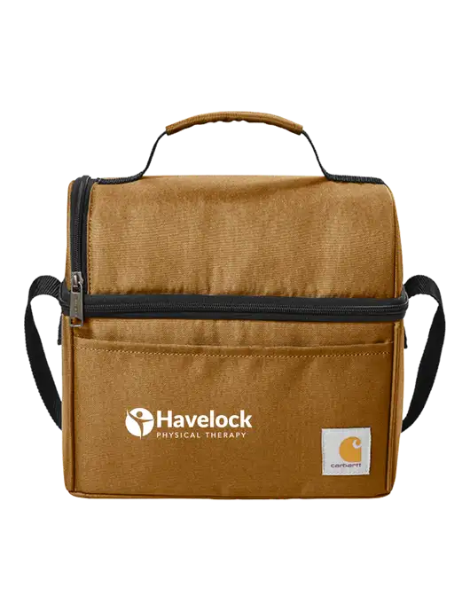 Carhartt Brown Lunch 6-Can Cooler w/Havelock Logo