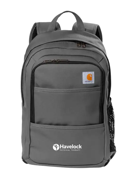 Carhartt Medium Grey Foundry Series Backpack w/Havelock Logo