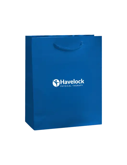 Royal Gift Bag Gloss 8x10 w/Havelock Logo