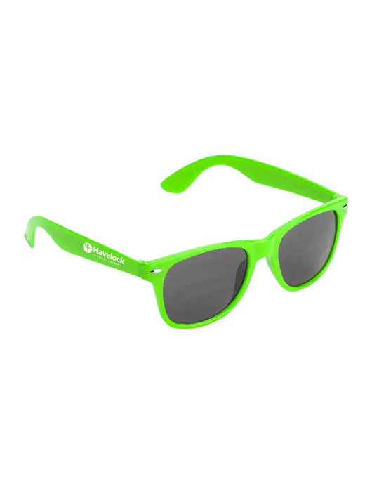 Daytona Light Green Sunglasses w/Havelock Logo
