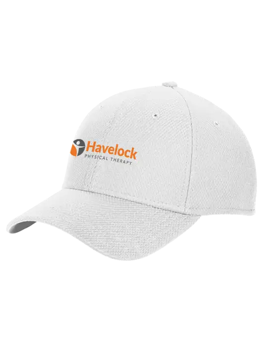 New Era Diamond Era White Stretch Cap w/Havelock Logo