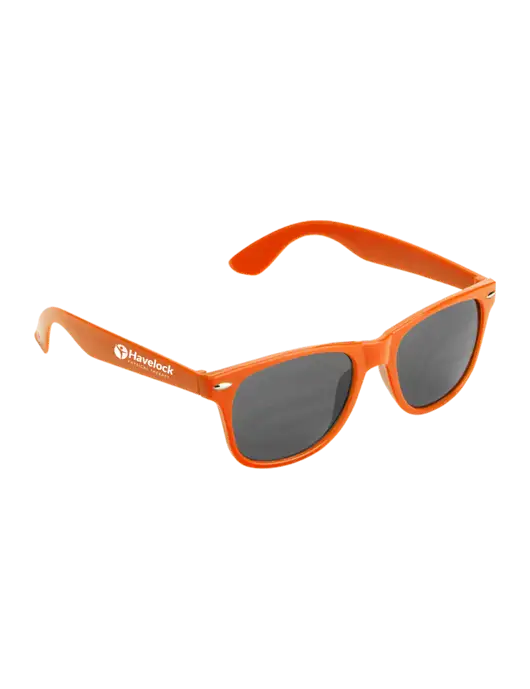 Daytona Orange Sunglasses w/Havelock Logo