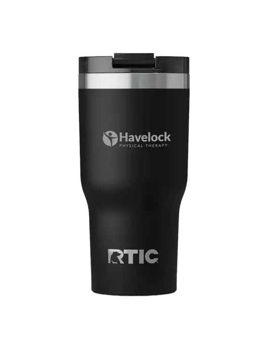 RTIC Essential 30 oz Black Tumbler w/Havelock Logo