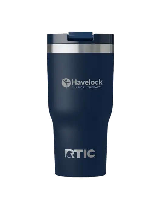 RTIC Essential 30 oz Navy Tumbler w/Havelock Logo