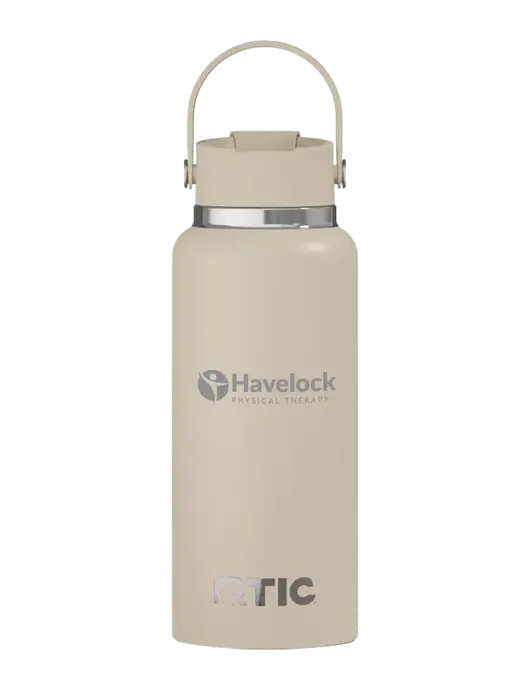 RTIC Outback 32 oz Tan Bottle w/Havelock Logo
