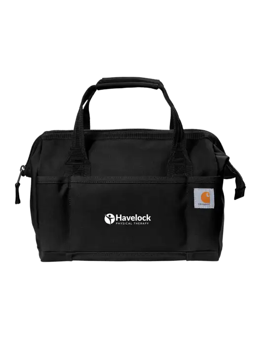 Carhartt Foundry Series 14” Black Tool Bag w/Havelock Logo