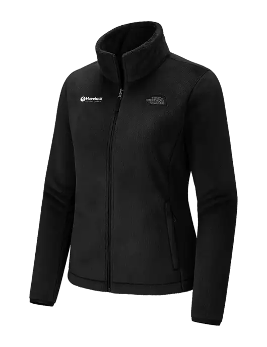The North Face Womens Black Osito Fleece Jacket
 w/Havelock Logo
