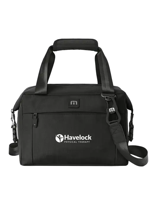TravisMathew Black Chill’n 12-Can Cooler w/Havelock Logo