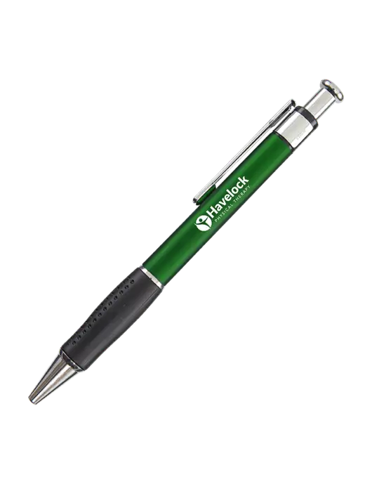 Malta Green Pen - Black Ink w/Havelock Logo