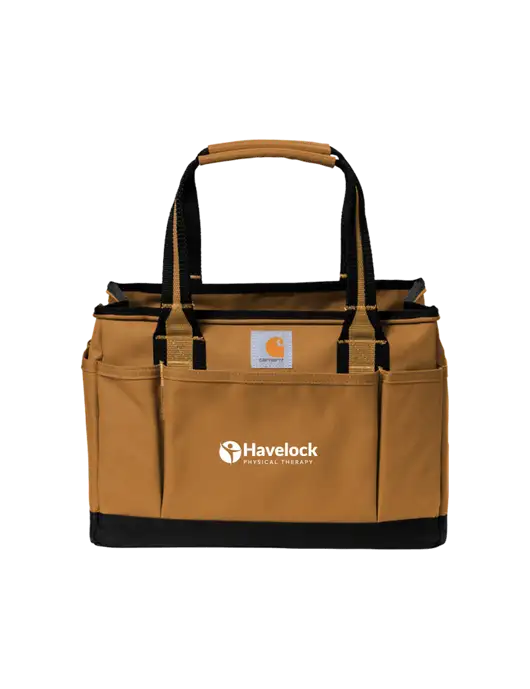 Carhartt Light Brown Utility Tote w/Havelock Logo
