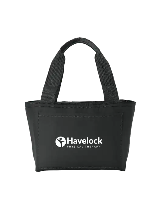 Iso Black Lunch Tote w/Havelock Logo