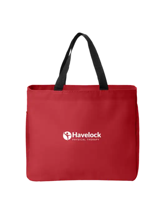 Essential Red Tote w/Havelock Logo