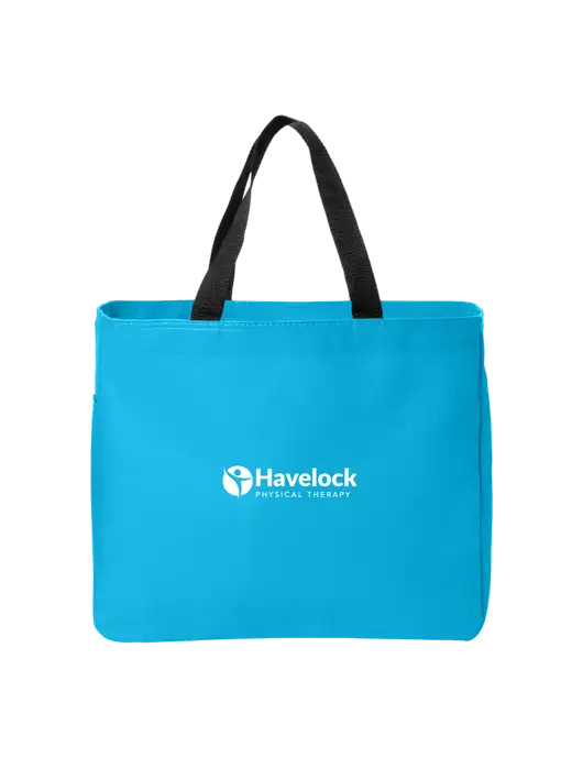 Essential Light Sapphire Tote w/Havelock Logo