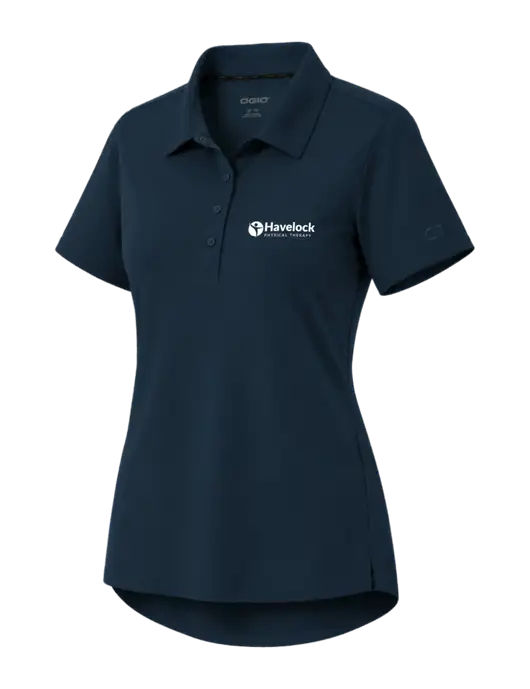OGIO Womens Envision Dark Navy Polo w/Havelock Logo
