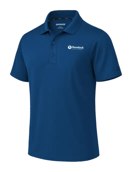 OGIO Envision Light Navy Polo w/Havelock Logo