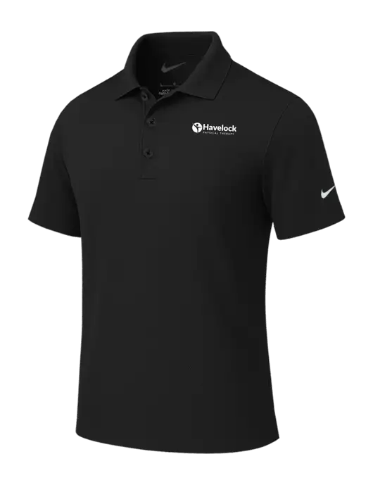 Nike Black Tech Basic Dri-FIT Polo
 w/Havelock Logo