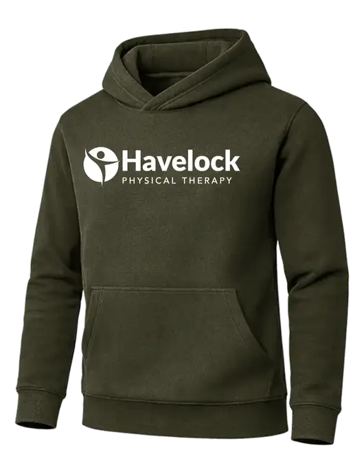 Cornerstone Dark Olive Green Tough Heavyweight Fleece Pullover Hoodie w/Havelock Logo