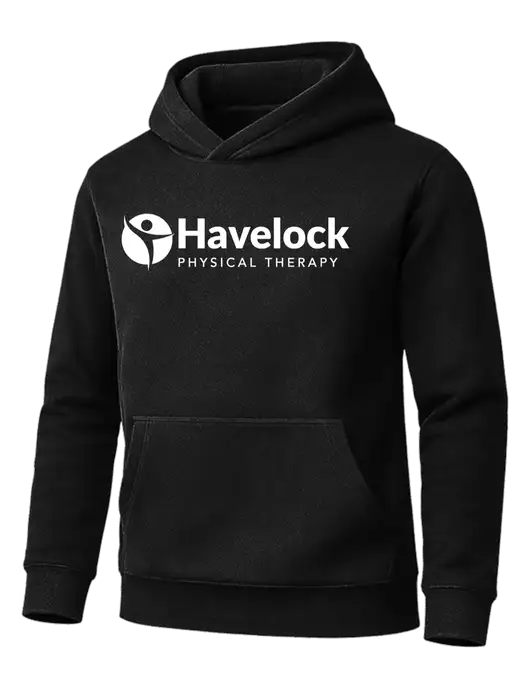 Cornerstone Black Tough Heavyweight Fleece Pullover Hoodie w/Havelock Logo