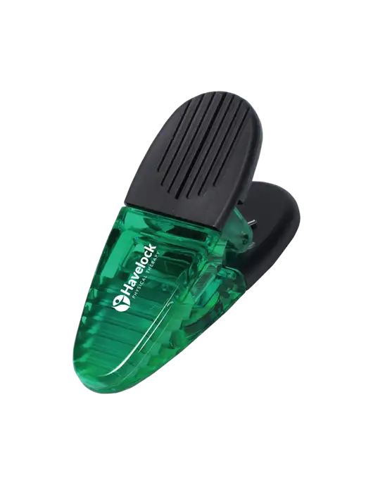 Magnetic Green Power Clip w/Havelock Logo