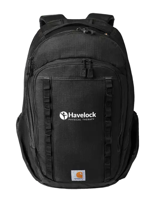 Carhartt 25L Ripstop Black Backpack w/Havelock Logo