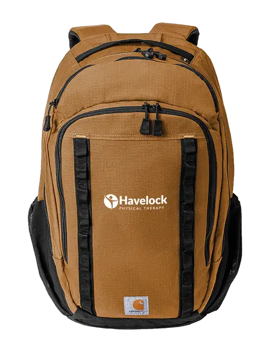 Carhartt 25L Ripstop Light Brown Backpack w/Havelock Logo