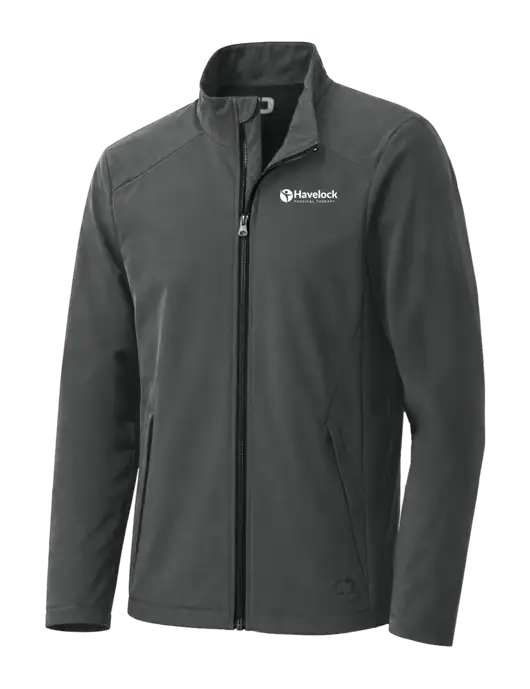 OGIO Dark Grey Commuter Full-Zip Soft Shell  w/Havelock Logo