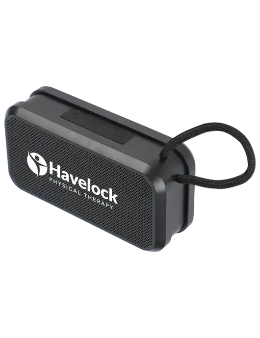 Bluetooth IPX5 Waterproof Speaker with Magnet Mount w/Havelock Logo