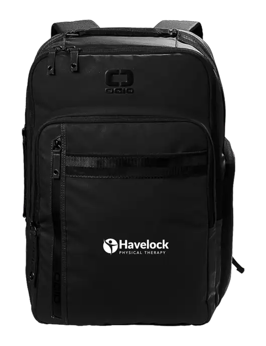 OGIO Commuter XL Black Backpack w/Havelock Logo