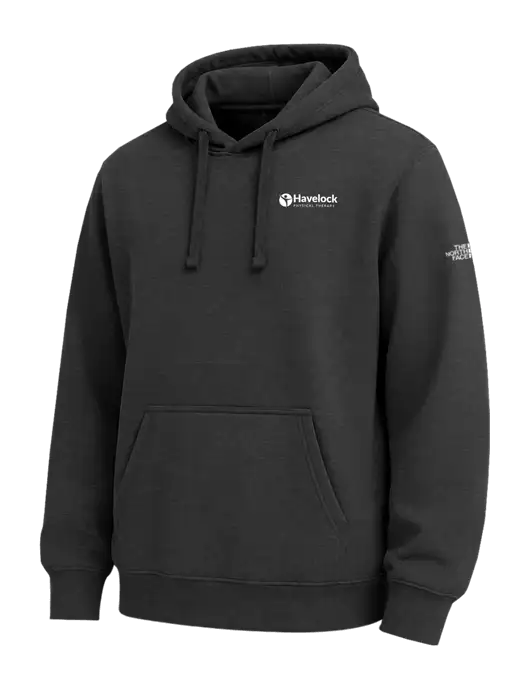 The North Face Black Heather Pullover Hoodie w/Havelock Logo