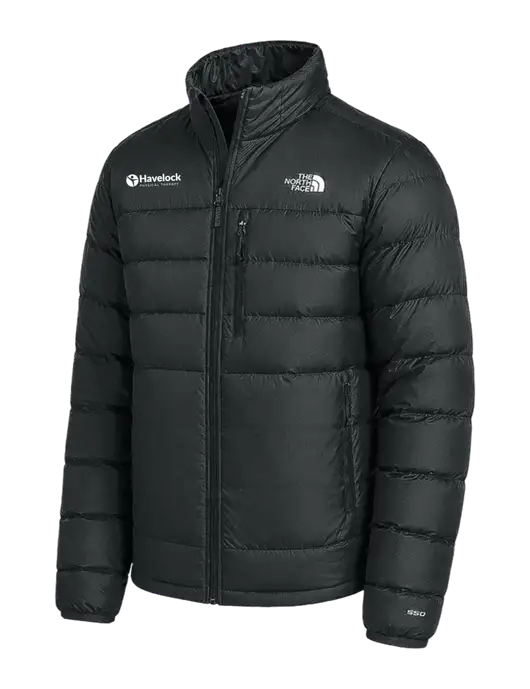 The North Face Black Down Hybrid Jacket w/Havelock Logo