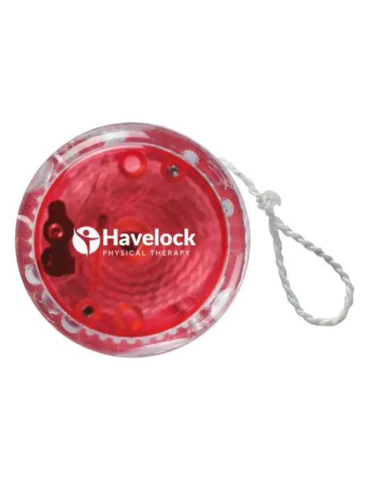 Red Light Up Yo-Yo w/Havelock Logo