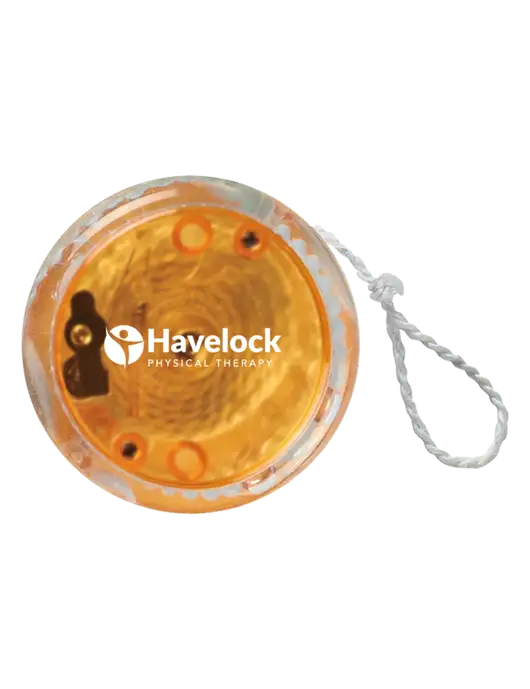 Orange Light Up Yo-Yo w/Havelock Logo