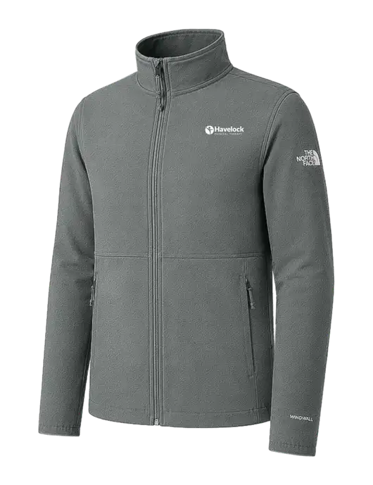 The North Face Dark Grey Medium Edge Stretch Soft Shell Jacket w/Havelock Logo