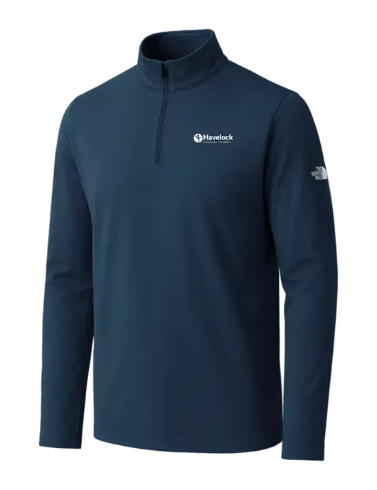 The North Face Light Navy Ambition 1/4-Zip w/Havelock Logo