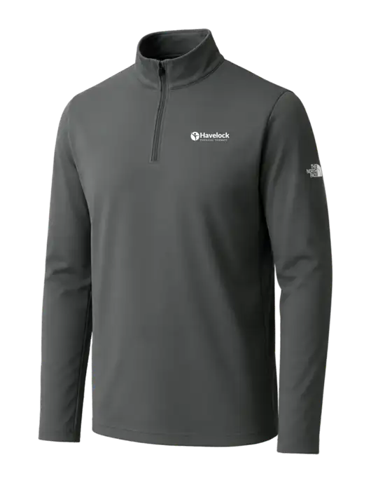 The North Face Dark Grey Ambition 1/4-Zip w/Havelock Logo