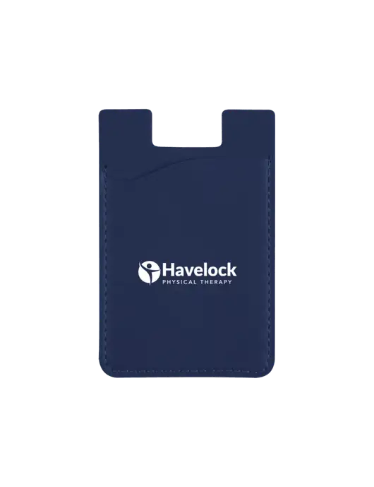 Navy CardNest Phone Wallet w/Havelock Logo