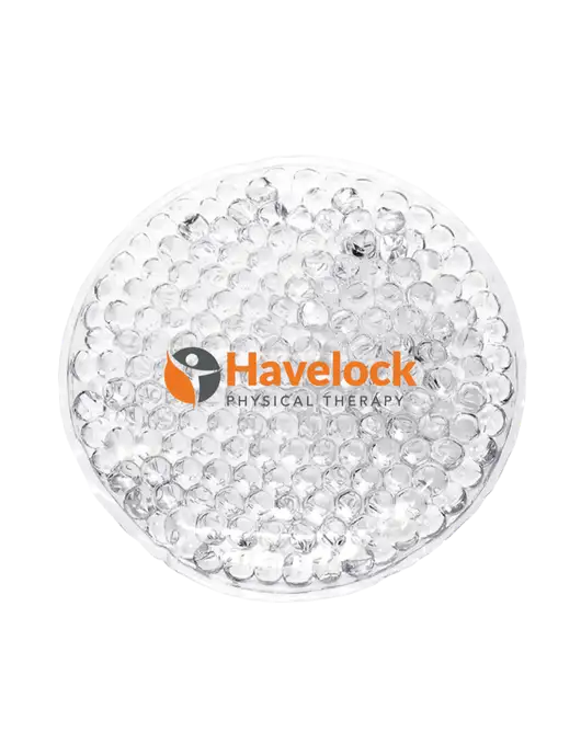 Clear Hot & Cold Gel Bead Packs w/Havelock Logo
