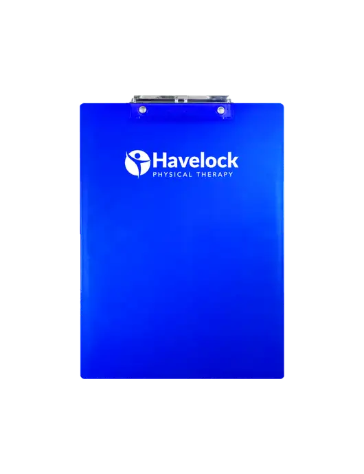 Royal Plastic Clipboard Letter Size w/Havelock Logo