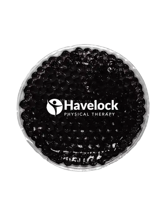 Black Hot & Cold Gel Bead Packs w/Havelock Logo