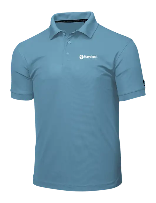 OGIO Light Slate Blue Caliber 2.0 Polo w/Havelock Logo